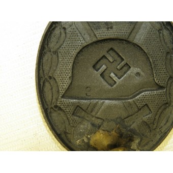 Black wound badge 1939- Wilhelm Deumer. Espenlaub militaria